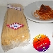 Spaghetti prodotti dal Pastificio dei F.lli Setaro di Torre Annunziata (NA) conditi con Passata di Pomodoro Ciliegino di Pachino prodotto da PachinEat di Pachino (SR) - fotografia di Luigi Farina 2014