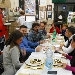 06/02/2015 - Prima Tappa Pizzarelle a Go Go - Pizzeria Carmnella - Napoli - concorrenti intenti a gustare la prima Pizzarella - -