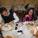 06/02/2015 - Prima Tappa Pizzarelle a Go Go - Pizzeria Carmnella - Napoli - concorrenti intenti a gustare la seconda Pizzarella - -