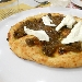 06/02/2015 - Prima Tappa Pizzarelle a Go Go - Pizzeria Carmnella - Napoli - Sesta Pizzarella preparata da Fabio Ometo: genovese tipica napoletana preparata a base di annecchia (vitello giovane con meno di un anno), cipolla ramata di montoro, sedano e carota - -