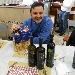06/02/2015 - Prima Tappa Pizzarelle a Go Go - Pizzeria Carmnella - Napoli - Il vincitore della tappa, Mauro Mazzella, con il premio vinto - -