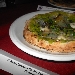 26/03 - Pizzeria Tot� e i sapori - Acerra (NA) - Seconda tappa di Pizzarelle a Go Go - Seconda Pizzarella: Elogio alla Primavera con crema di piselli, carciofi cotti a bassa temperatura, stracciata di bufala aromatizzata al limone, lardo benevento, punte di asparagi, cime di broccoli baresi e friarielli, ravanelli, germogli del nostro orto e polvere di olive di Gaeta, preparata dagli allievi delle Scuole della Citt� del Gusto - -