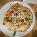 05/06 - Il Boccon Divino - Dragoni (CE) - Quarta Tappa di Pizzarelle a Go Go - la terza pizzarella : Boccon Divino (focaccia con straccetti di maiale nero casertano, pomodorini, rucola bio e scaglie di parmigiano) preparata da Lele Romano - -