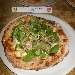 05/06 - Il Boccon Divino - Dragoni (CE) - Quarta Tappa di Pizzarelle a Go Go - la quinta pizzarella : Incontro (mozzarella, pesto di pistacchio di Bronte, Mortadella dop e insalatina di valeriana con scorzette di limone di Sorrento) preparata da Lele Romano - -