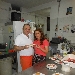 05/06 - Il Boccon Divino - Dragoni (CE) - Quarta Tappa di Pizzarelle a Go Go - Lele Romano e Sara Cassella che ha preparato il dolce ricotta e pera