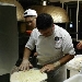 Settima Tappa di Pizzarelle a Go Go - Pizzeria Bella Napoli - Acerra (NA) - Vincenzo Di Fiore all'opera con a fianco Stefano Bartolucci  - -