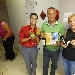 Settima Tappa di Pizzarelle a Go Go - Pizzeria Bella Napoli - Acerra (NA) - La proclamazione del vincitore, Giuseppe Ammendola con 7 Pizzarelle, e premiazione, consegnano i premi Ilaria Taliano e Angela Viola - -