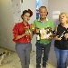 Settima Tappa di Pizzarelle a Go Go - Pizzeria Bella Napoli - Acerra (NA) - La proclamazione del vincitore, Giuseppe Ammendola con 7 Pizzarelle, e premiazione, consegnano i premi Ilaria Taliano e Angela Viola - -