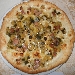 08/10 - 8� Tappa di Pizzarelle a Go Go - Pizzeria Tutino - Napoli - Quinta Pizzarella: Pizzarella con dadolata di zucchine, bacon croccante e scaglie di caciottina di pecora, preparata da Vincenzo Galizia - -