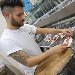 08/10 - 8� Tappa di Pizzarelle a Go Go - Pizzeria Tutino - Napoli - Preparazione della settima Pizzarella (ripeno) - -