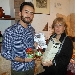 20/11/2015 - La Cantina dei Mille - 9� Tappa di Pizzarelle a Go Go - Angela Viola premia il vincitore di tappa (Sergio Grimaldi) - -