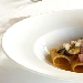 Mare e orto: ciabattoni con moscioli di Portonovo, guanciale, finocchietto selvatico e ciliegini confit - -