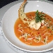 Zuppa d'astice con tubetti e ceci - -