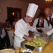 Lo Chef Michele impiatta una deliziosa pietanza  : cortecce con salsicce e broccoli - Cena con Ballo al Ristorante la Chiocciola a Boscotrecase , con l'animazione di Germana e Mimmo al prezzo promozionale di 15 euro . - Tutti i sabato Serata Danzante e Cena con Ballo con l'animazione di Germana e Mimmo . Cena con Balli di Coppia da Sala , Liscio , Standard , Latino Americani , Caraibici e Tango Argentino , Balli di Gruppo e Sociali , Anni 60 e Discoteca. Il men� : Aperitivo con snacks , Antipasto , Primo piatto , Sfizi dello Chef , Dolce o Frutta , Acqua Minerale , Vino e Caff� .