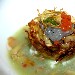 Carciofo bianco di pertosa al crudo di rossetti caviale di pomodoro san marzano 
 - -