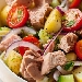 -Insalata di patate pomodori e tonno - -