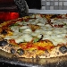 Diavola (impasto alla curcuma, pelato San Marzano d.o.p., spianata calabra, fior di latte di Agerola e olio extravergine d'oliva) - -
