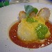 Mozzarella in tempura su rag partenopeo e crostino di pane - 