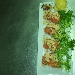 -Involtini Di Salmone e Bufala Con Miele D'acacia e Mandorle Tostate - -