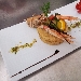 Risotto al Rag� Di Ricciola Scampi e Finocchietto Selvatico - -