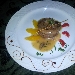 Rosetta di filetto ai funghi champignon e agrumi di Sicilia - -