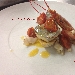 -Trancio di ombrina con gamberoni - -