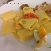 -Paccheri di Gragnano con pescatrice e pomodorini gialli - -