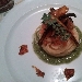 Spaghetti di Gragnano con melanzana nera nostrana, concass� di pomodoro fresco e totani, su pesto di finocchietto, scalogno, e noci - -