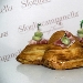 sfogliatella con fave e pancetta - a sfogliatella rustica in versione pic - nic farcita con fave, pancetta e ricotta romana
