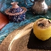 Il meglio dei due mondi (pesce spada con olive, zafferano e limoni confit, racchiusi in uno scrigno di limone) - -