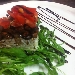 -risotto restrizione di Guanciale e Aceto balsamico con Rucola e Pachino

 - -