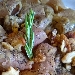 -Pasta di Farro con crema di ceci, porcini, noci e rosmarino - -