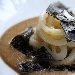 Vellutata di lenticchie, calamari morbidi, lingotto di caviale calvisius - -