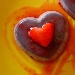 Cuore di panna cotta all'Olivotto Cr�me - -