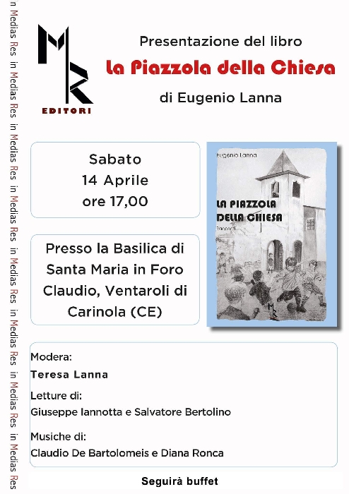 ‘La piazzola della Chiesa’: esce ad aprile 2018 il libro inedito del Prof. Eugenio Lanna - immagine in primo piano dell'Articolo: immagine in primo piano