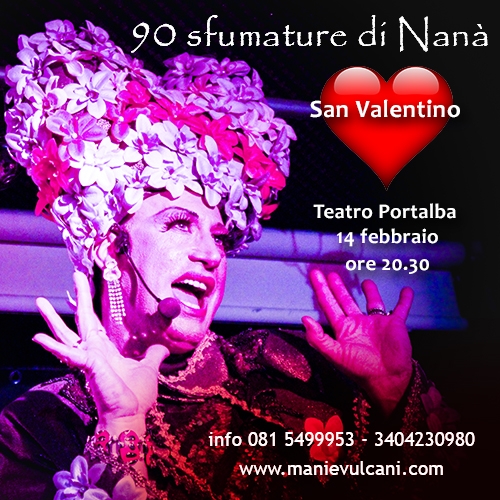 IL 14 FEBBRAIO ARRIVA IL PRIMO SAN VALENTINO DEDICATO ANCHE AI SINGLE: 90 SFUMATURE DI NANA' - immagine in primo piano dell'Articolo: IL 14 FEBBRAIO ARRIVA Il PRIMO SAN VALENTINO DEDICATO ANCHE AI SINGLE: 90 SFUMATURE DI NANA’ immagine in primo piano