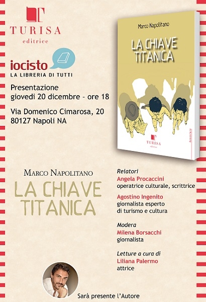 La chiave Titanica di Marco Napolitano - immagine in primo piano dell'Articolo: Il romanzo dal titolo immagine in primo piano