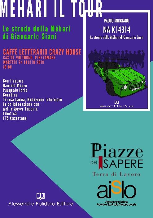 Le strade della Méhari di Giancarlo Siani: a Castelvolturno Paolo Miggiano presenta il suo ultimo libro - immagine in primo piano dell'Articolo: immagine in primo piano