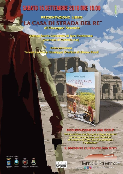 Presentazione del libro di Giuseppe Toscano, immagine in primo piano