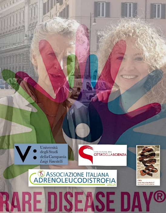 Sabato 24 febbraio, alle 11.00 e alle 12.15, a Città della Scienza, Corporea, focus sull’universo delle malattie rare - immagine in primo piano dell'Articolo: Sabato 24 febbraio a Città della Scienza c'è Corporea, focus sull’universo delle malattie rare con l’appuntamento “Ridare vita alla vita attraverso il DNA: l’Adrenoleucodistrofia la rosadella speranza” immagine in primo piano