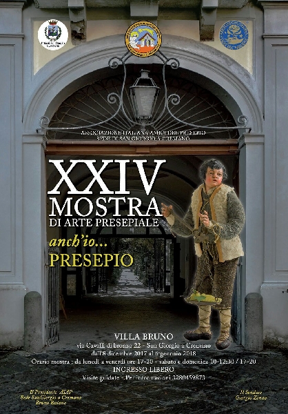 XXIV Mostra di Arte Presepiale - Villa Bruno - San Giorgio a Cremano (NA) - dal 08/12/17 al 06/01/2018 - immagine in primo piano dell'Articolo: XXIV Mostra di Arte Presepiale - Villa Bruno - San Giorgio a Cremano (NA) - dal 08/12/17 al 06/01/2018 immagine in primo piano